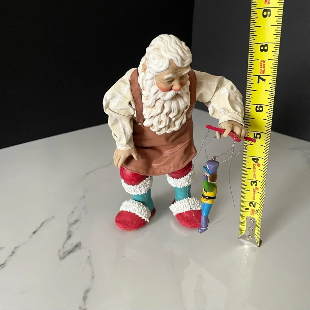 Marionette Santa - Clothtique Possible Dreams by Dept 56